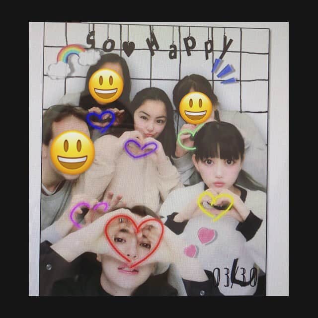 阿知波妃皇のインスタグラム：「#家族大好き」