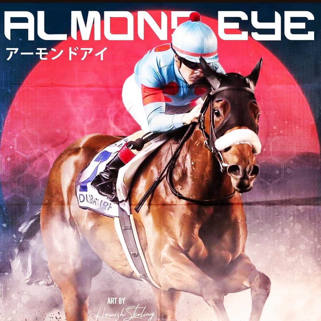クリストフ・ルメールさんのインスタグラム写真 - (クリストフ・ルメールInstagram)「Pure class ! #almondeye#championhorse#dubaiturf#dwc」4月1日 4時40分 - christophelemaire_officiel