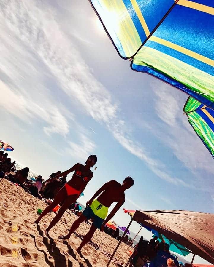 エナ さんのインスタグラム写真 - (エナ Instagram)「현승코스터타기🚀 #santamonika #beach  #vacation #태닝 #hot」4月1日 5時00分 - eunkyung.shin