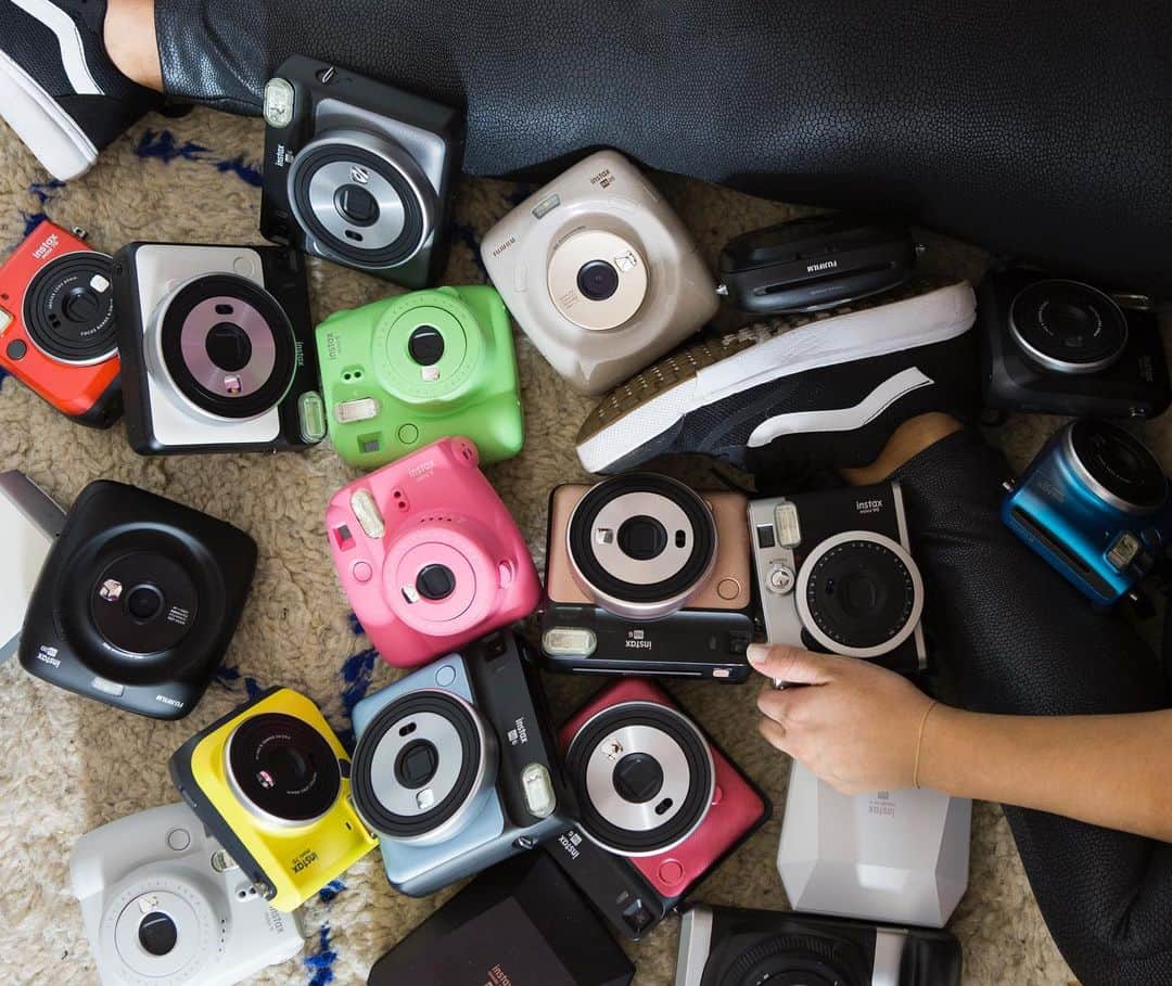 Fujifilm Instax North Americaさんのインスタグラム写真 - (Fujifilm Instax North AmericaInstagram)「What do you think of the collection?」4月1日 5時34分 - fujifilm_instax_northamerica