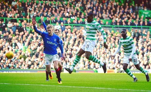 オリビエ・ヌチャムさんのインスタグラム写真 - (オリビエ・ヌチャムInstagram)「Tough & Rough thats was a #Derbyday ... and We won it 💪🏽 🍀🍀... #oldfirm #derby #celtic #celran」4月1日 5時46分 - ntchamofficial10