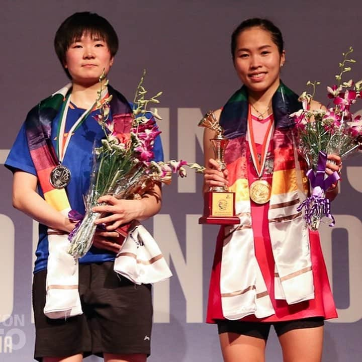 ラチャノック・インタノンさんのインスタグラム写真 - (ラチャノック・インタノンInstagram)「3rd champion in India open, I feel really happy today with my games and thank you for amazing crowd. 🏆🥇see you again next year 😊🙏🏻」3月31日 21時06分 - ratchanokmay