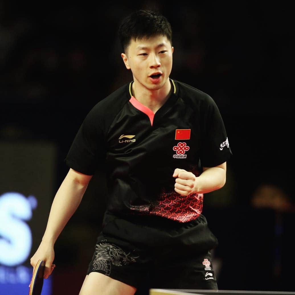 のインスタグラム：「Make that 2️⃣7️⃣ #ITTFWorldTour titles for Ma Long! 💪🔥🐉 🙌 The Dragon now shares the ALL-TIME RECORD with Vladimir Samsonov 🙌  #QatarOpen #Congratulations」