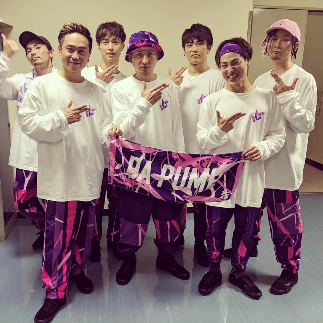 KIMI さんのインスタグラム写真 - (KIMI Instagram)「LIVE DA PUMP 2018~2019 in 福島(けんしん郡山文化センター・大ホール)  本日もたくさんのご声援を、本当にありがとうございました‼️ 感謝‼️押忍。 #DAPUMP #福島 #らぶあんどぴーす」3月31日 22時49分 - kimi_da_pump
