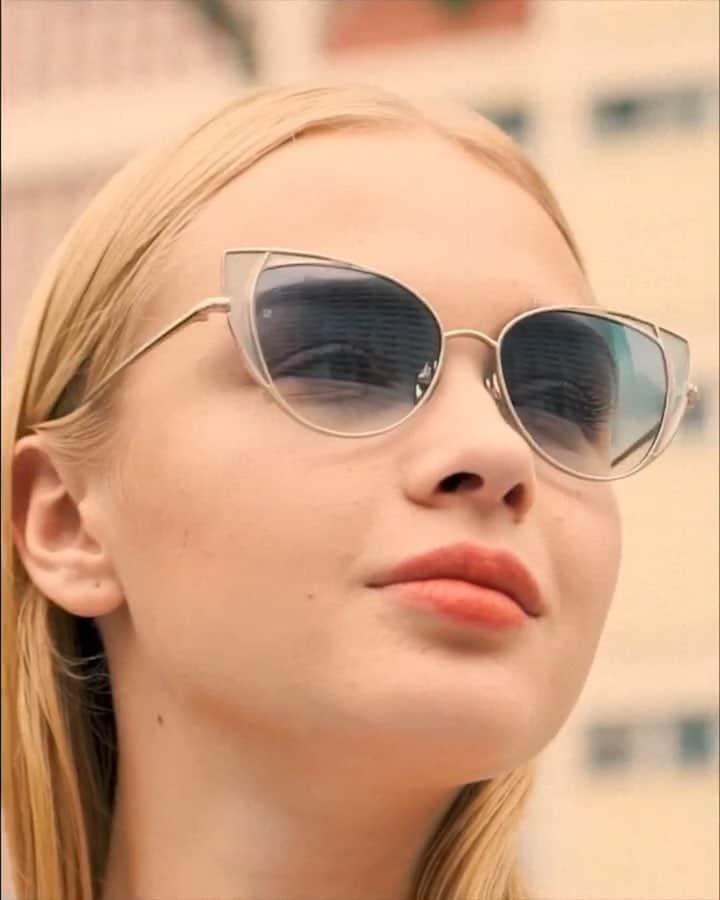 のインスタグラム：「Inspired by the bustling city of Hong Kong, discover the new Linda Farrow collection of rich summer hues through the link in our bio . . . #DearKowloon #LFSS19 #lindafarrow #fashionaccessories #eyewear  Film Director @walter_griao  Art Director @franknitty3000」