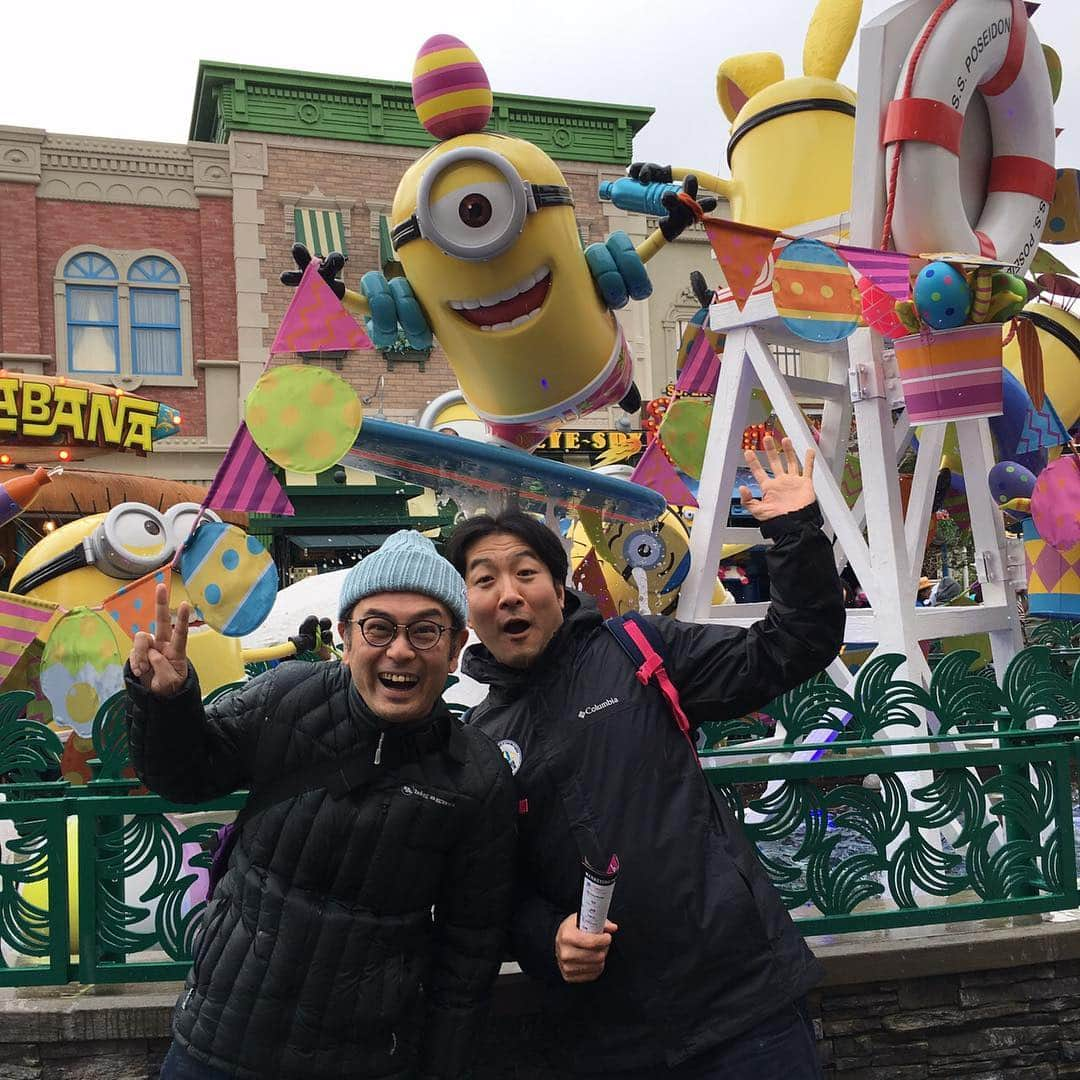 中島ヒロトさんのインスタグラム写真 - (中島ヒロトInstagram)「USJ with だんちゃん。  21年間、ありがとう。」3月31日 23時03分 - djhirotonakajima