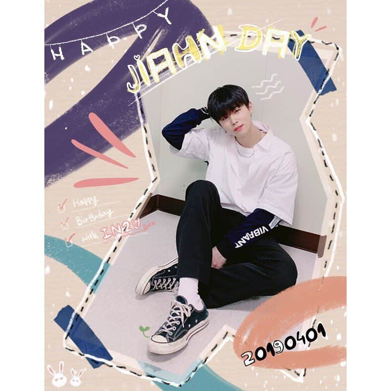 IN2ITさんのインスタグラム写真 - (IN2ITInstagram)「HAPPY JIAHN DAY🎂 ㅤㅤ #IN2IT #인투잇 #지안 #JIAHN #BIRTHDAY #JIAHNDAY」4月1日 0時00分 - official_in2it