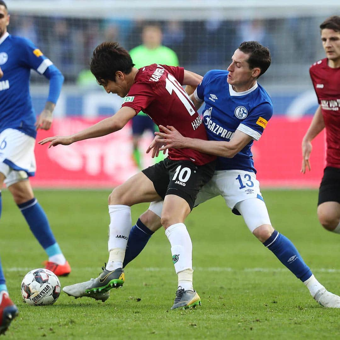 シャルケ04さんのインスタグラム写真 - (シャルケ04Instagram)「This job is far from done. Let‘s get that W! 👏🏼 . . #H96S04 0-1 #S04 #Schalke #Matchday #Bundesliga #Football #Soccer #Knappen #🔵⚪️」4月1日 0時04分 - s04