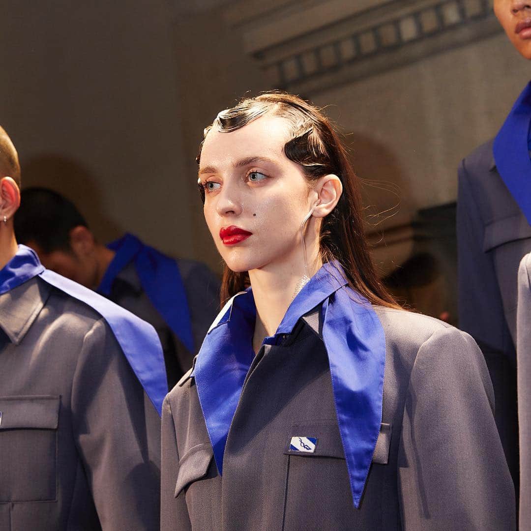 資生堂 さんのインスタグラム写真 - (資生堂 Instagram)「Shanghai Fashion Week  Ximon Lee  @ximonlee  #shanghaifashionweek #aw19  #backstage #hair and #makeup  by @shiseido_hma  #headhairstylist by @teruakishinjo  #headmakeupartist by @yuka_ishizuka_0922  @shiseido #beautyreimagined  #visiblefeelsinvisible  @shiseidopro_official  #shiseidoprofessional  @sabfa_official  #shanghai #fashion #design #fashionphotography  #上海时装周 #时装 #化妆 #发型」4月1日 1時01分 - shiseido_hma