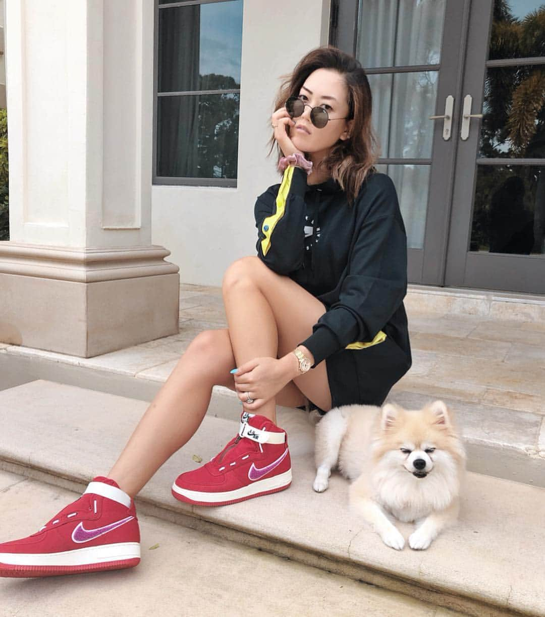 ミシェル・ウィーさんのインスタグラム写真 - (ミシェル・ウィーInstagram)「@emotionallyunavailable X @nikesportswear」4月1日 1時31分 - michellewiewest