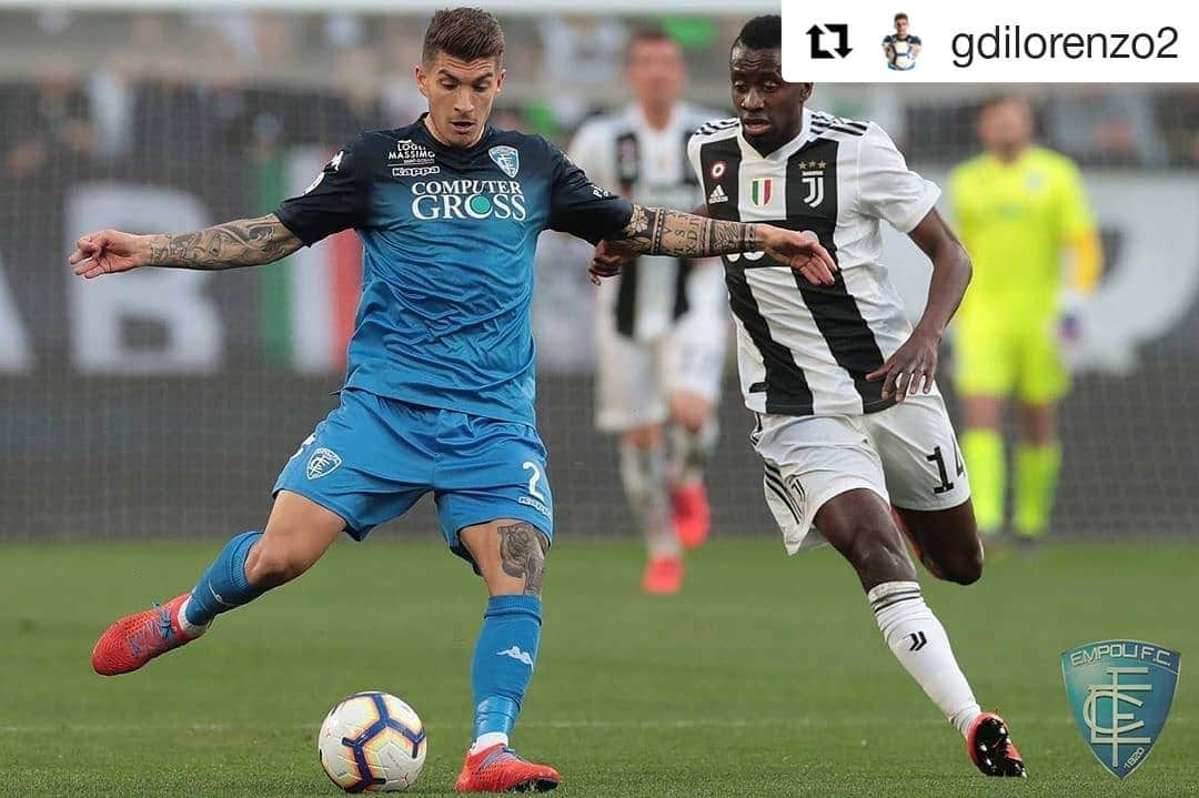 エンポリFCさんのインスタグラム写真 - (エンポリFCInstagram)「#Repost @gdilorenzo2 (@get_repost) ・・・ Abbiamo perso ma la prestazione ci deve dare la giusta carica per continuare a lottare e per raggiungere il nostro obiettivo 💪🏼 #seriea #juveempoli」4月1日 1時39分 - empoli_fc_official