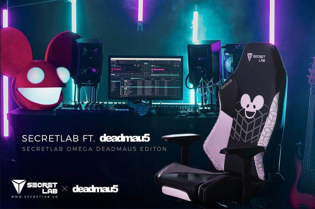 デッドマウスさんのインスタグラム写真 - (デッドマウスInstagram)「@secretlab omega deadmau5 edition now available! secretlab.co/deadmau5」4月1日 1時40分 - deadmau5