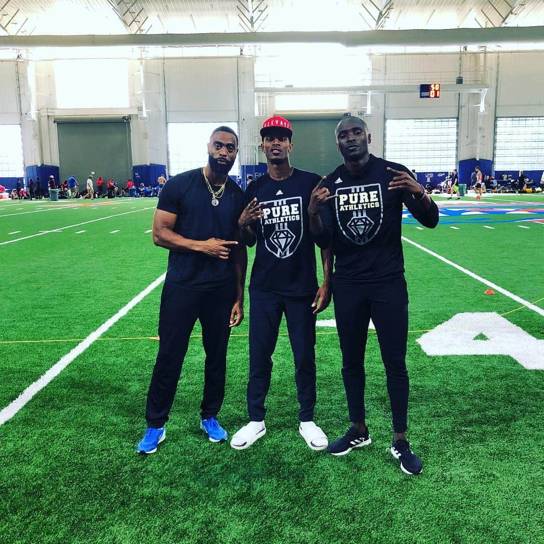 タイソン・ゲイさんのインスタグラム写真 - (タイソン・ゲイInstagram)「Florida Relays was cool or what not. Posted up with some legends. 🇹🇹🇺🇸🇯🇲🇵🇦」4月1日 1時43分 - tysonlgay