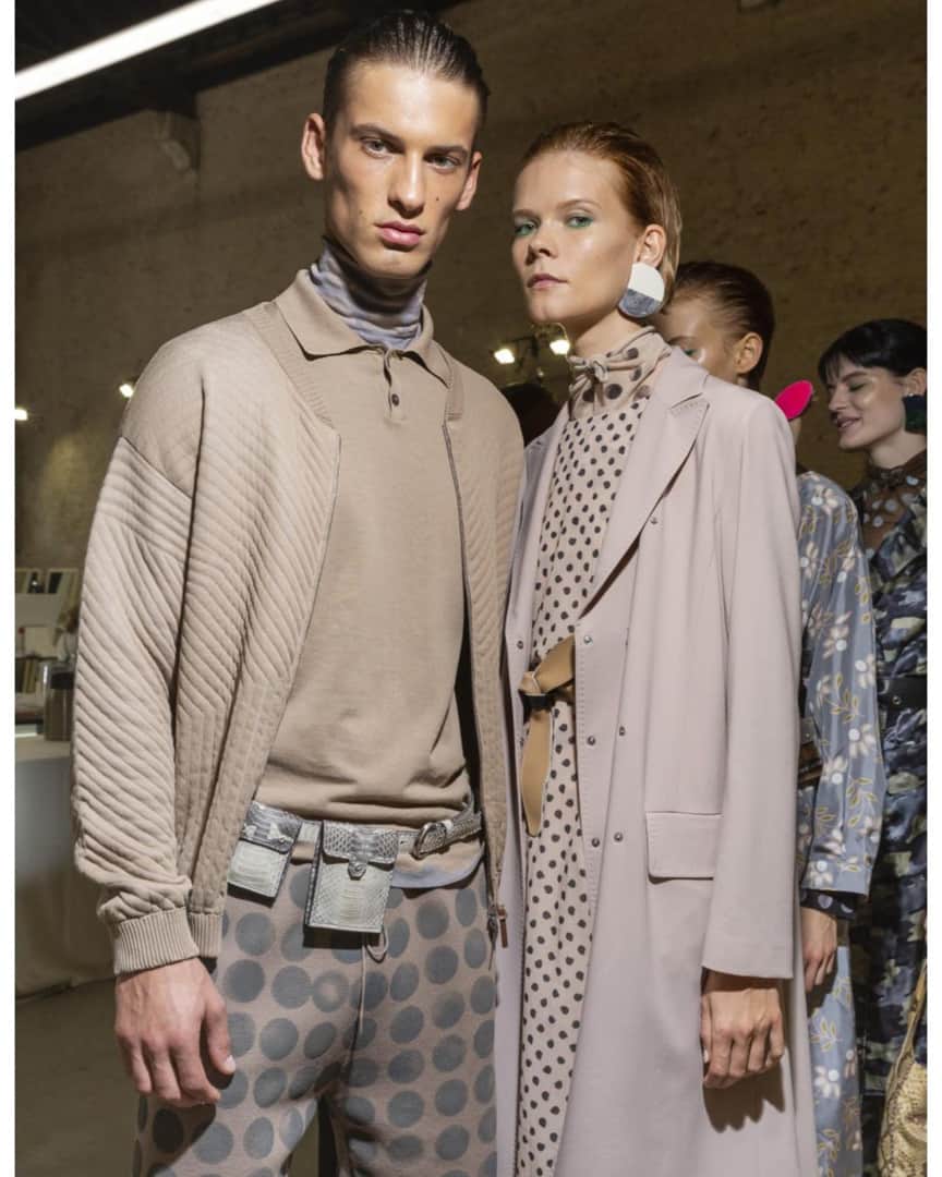 のインスタグラム：「Spring Summer 2019 Collection. Polka dots, layers, pink and beige colour palette - all you need for your summer look.」