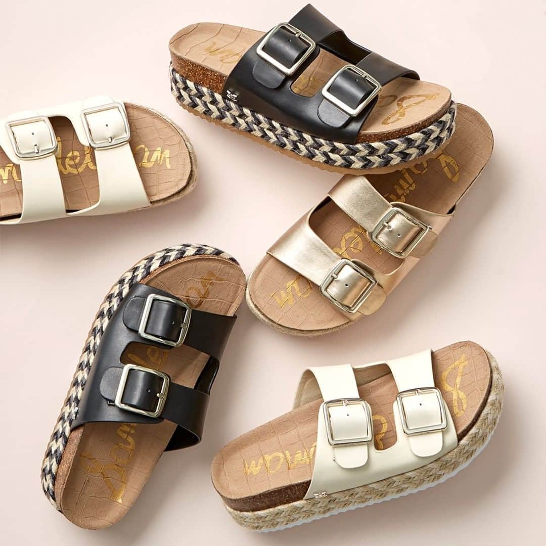 サムエデルマンのインスタグラム：「Exclusively yours: our Oakley Platform Sandal」