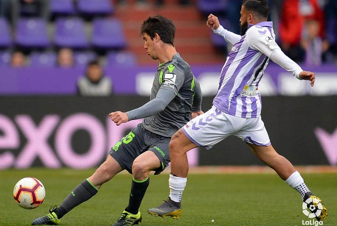 レアル・ソシエダさんのインスタグラム写真 - (レアル・ソシエダInstagram)「Real Valladolid 1-1 #RealSociedad . #RealValladolidRealSociedad」4月1日 3時22分 - realsociedad