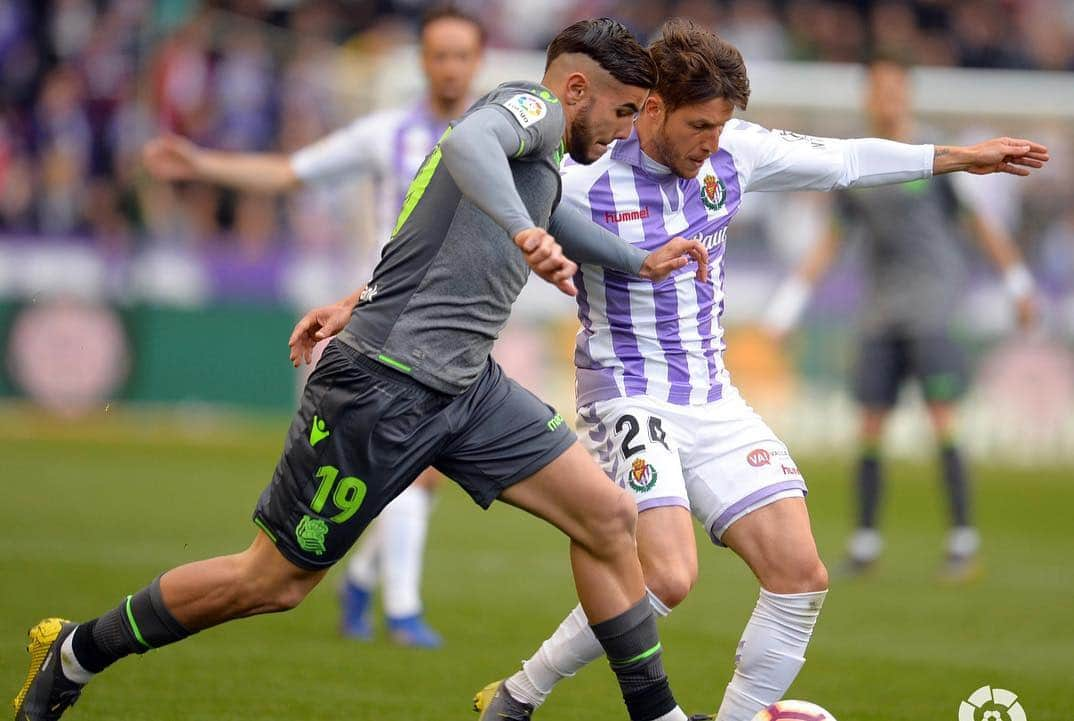 レアル・ソシエダさんのインスタグラム写真 - (レアル・ソシエダInstagram)「Real Valladolid 1-1 #RealSociedad . #RealValladolidRealSociedad」4月1日 3時22分 - realsociedad