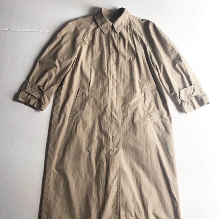 のインスタグラム：「【New stuff】 MADE IN USA CalvinKlein soutien collar coat size M位 PRICE ¥9000-(+TAX) DM へお問い合わせ宜しくお願い致します」