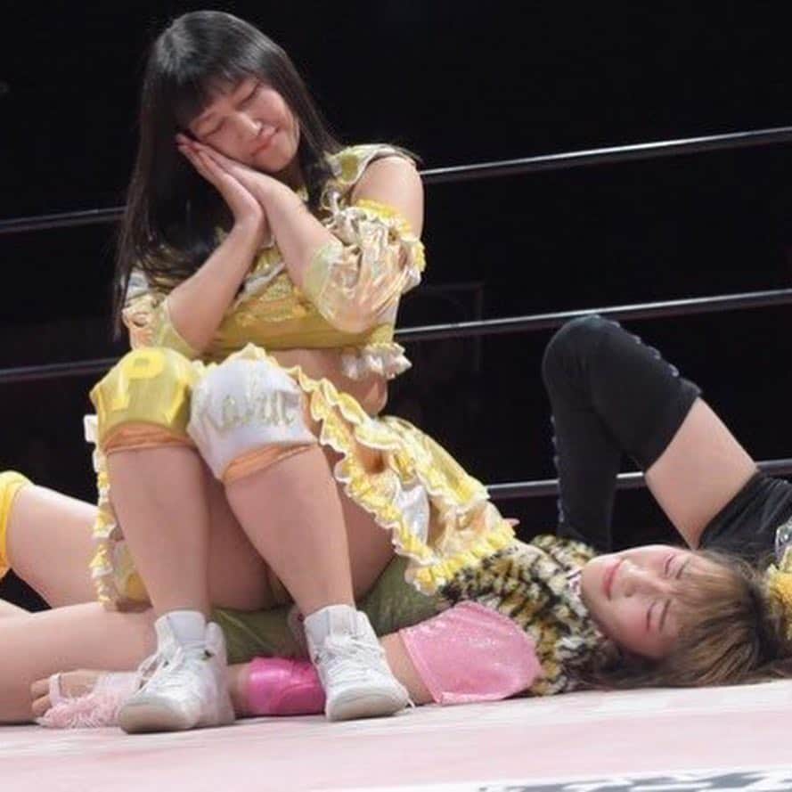 卯渚さやかさんのインスタグラム写真 - (卯渚さやかInstagram)「新木場からの博多スターレーンと2日間の試合ありがとうございました🙏🏻✨ ゆみとまひろんの同期3人組で2日間やらせてもらった  もっと整地したいな #tjpw#プロレス #プロレスラー#professionalwrestling #wrestler #東京女子プロレス #うなぎひまわり」4月1日 14時57分 - unapiiiiiii