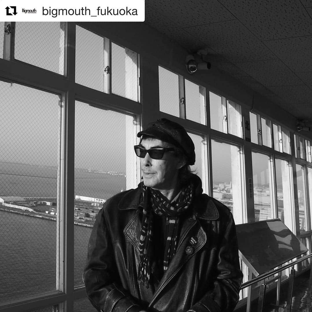 栗田善太郎のインスタグラム：「新年度スタートの本日！ ウェブメディアを立ち上げました！フォロー&シェアの程何卒よろしくお願い致します！ 音楽人と福岡の為に 少しでも力になれるよう頑張ります！！ #Repost @bigmouth_fukuoka with @get_repost ・・・ WEB Magazine Bigmouth いよいよ本日からオープン！ 福岡のカルチャー、酒場を中心にお送りします。 音声で聴くインタビューも。 初回のゲストは鮎川誠さん。 40年前 1979年のYMO SOLID STATE SURVIVOR とSHEENA&THE ROKKETS 真空パックについて伺います。 プロフィール リンクからも飛べます！ https://www.bigmouth.co.jp  #鮎川誠 #SHEENA&THE ROKKETS #bigmouth #福岡」