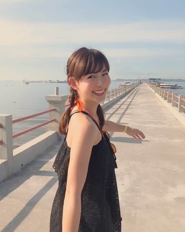 のインスタグラム：「👙♡ 今日も元気に行ってきまーす(ง ˙˘˙ )ว︎💕︎ Let's go to the island🏖 ＊ #bali #baliindonesia #balitrip #balitravel #sea #ocean #bikini #bikinigirl #swimwear #braids #genic_bali  #バリ #バリ島 #海 #水着 #阪本智子」
