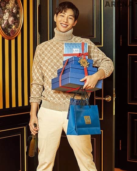 のインスタグラム：「Ji Soo  @actor_jisoo -💜 for Arena Homme Plus Korea December 2018. 📸 by Kim Tae Sun . . . . . .  #jisoo #지수#김지수 #KimJiSoo #korean #koreanboy#맞팔 #셀스타그램 #셀카 #얼스타그램 #데일리 #선팔 #인스타그램  #l4l #f4f  #like4like #ootd  #おしゃれ #オシャレ #いいね返し #フォロー #韓国人 #韓国 #セルカ #自撮り #ファッション #フォロー #daliylook #귀여운 #🎁」