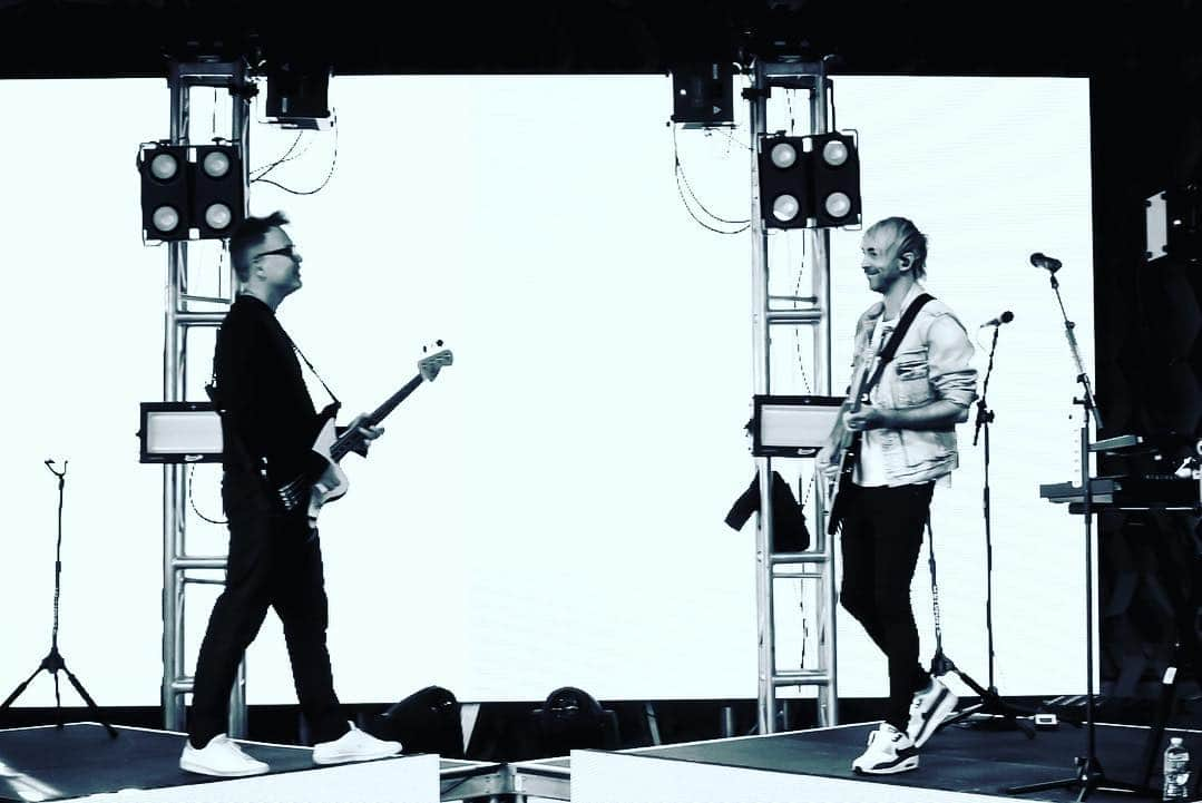 マーク・ホッパスさんのインスタグラム写真 - (マーク・ホッパスInstagram)「Test Pattern Boys 📷 @robertnoise」4月1日 7時59分 - markhoppus