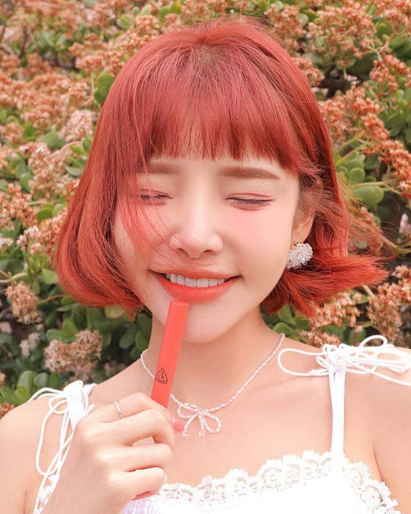 3CE Official Instagramさんのインスタグラム写真 - (3CE Official InstagramInstagram)「Good morning ❤️ #3ce #3cemoodforblossom #3ceslimvelvetlipcolor」4月1日 8時09分 - 3ce_official