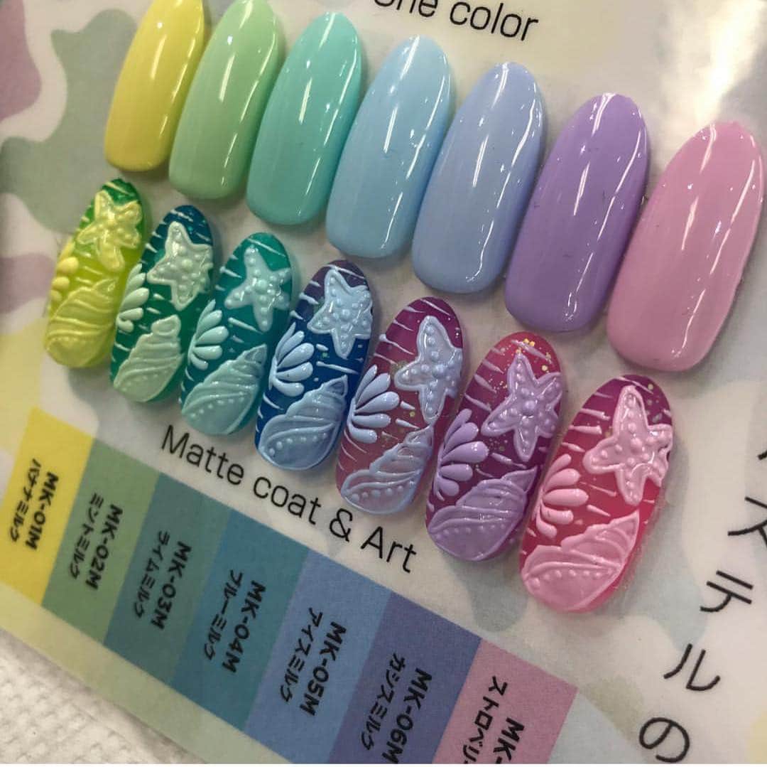 initygel_officialさんのインスタグラム写真 - (initygel_officialInstagram)「#Repost @maki_wkk with @get_repost ・・・ INITY 新色のご紹介 ・ ・ 3月12日に発売された MiLK collection♬ 春にぴったりなパステルカラー♡ 7色での展開となっています！ ・ Natural earth collection ( ﾅﾁｭﾗﾙｱ−ｽｺﾚｸｼｮﾝ) に続いて、ポコポコアートが可能なジェルとなっています✨ ・ ・ 続いて MK-06M(Cassis Milk)🍇 意外と敬遠されがちなパープルもパステルカラーなら、可愛く使えちゃう♡個性派ネイル好きさんのニュアンスアートにも、もってこいのカラーです❤️ ・ 発色よし！ 伸びよし！ レベリングよし！ で、さらにポコポコアートも 出来ちゃうなんて♡ なんて、お利口さんなジェル(笑) ・ ・ 夏向けのポコポコアートの サンプルを載せてますので、 ぜひ、参考になさって下さい❤️ ・ ・  #nails #nailart #gelnails #nailsalon #nailstagram #orb #orbplus #initygel #アイニティジェル #マシーンフィルイン #ニュアンスネイル #フィルイン #milkcollection  #ポコポコアート #ネイルアート #ネイルデザイン #ネイルサロン #山梨ネイルサロン #甲府ネイルサロン #ミルクコレクション #オーブプラス #ジェルネイル #美容 #甲府 #指甲 #美爪」4月1日 8時27分 - initygel_official