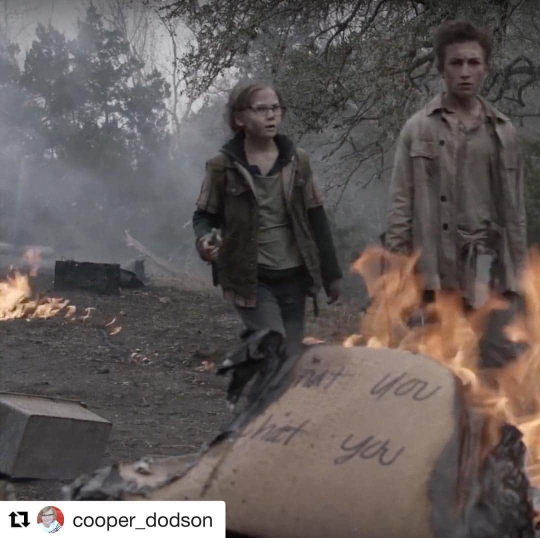 メジャー・ドッドソンのインスタグラム：「So excited for @cooper_dodson #feartwd」