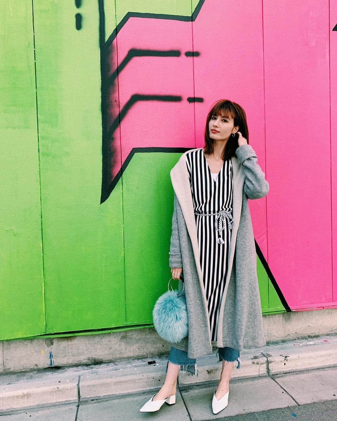 高松チェルシーリナさんのインスタグラム写真 - (高松チェルシーリナInstagram)「. 昨日の #ootd でこざいます。 ZARAの春服が可愛いのいっぱいで、行くたびに何か買ってる。このワンピースと靴もZARAです❤️💥💐w ZARAって最強だよね。  #zara#fashion#springfashion#spring#onepiece#denim#casualstyle#womens」4月1日 10時03分 - chelsea_rina