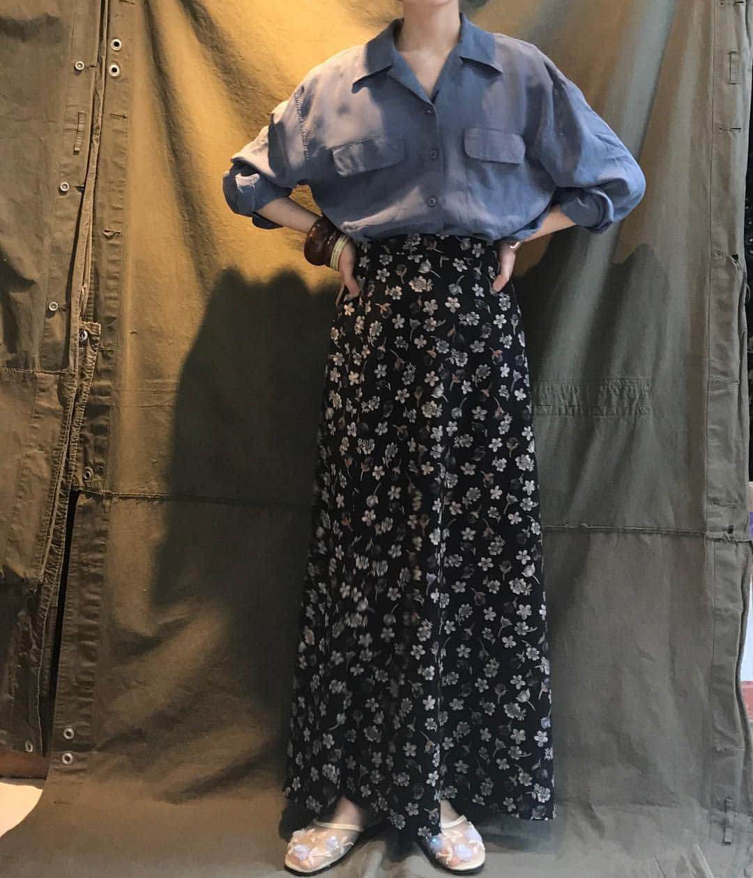 DROP...vintage select shopさんのインスタグラム写真 - (DROP...vintage select shopInstagram)「style model 158㎝」4月1日 15時36分 - tokyo_drop