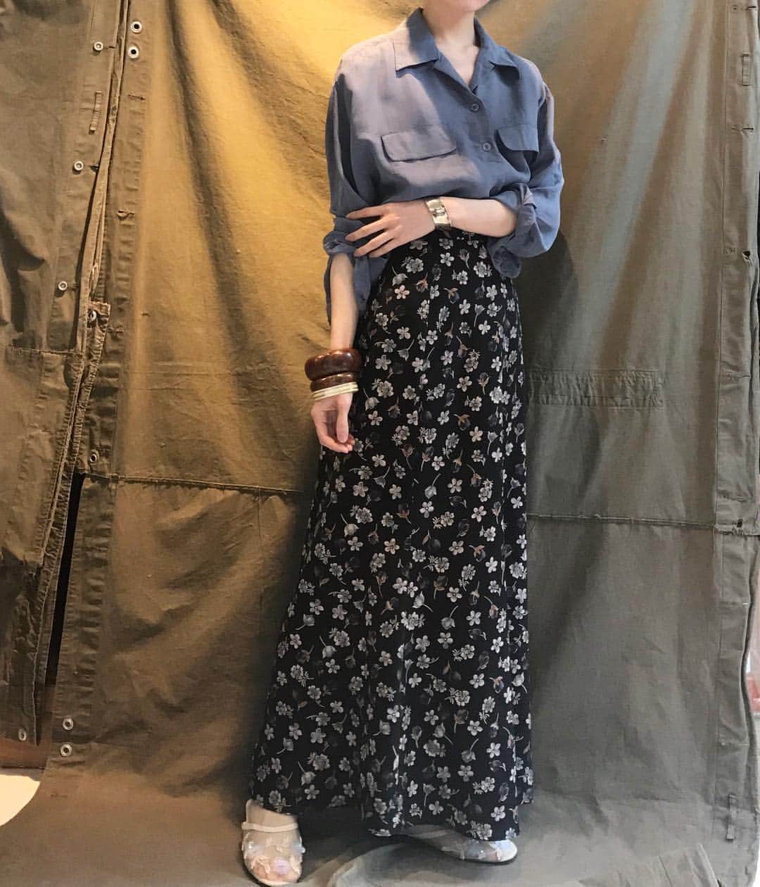 DROP...vintage select shopさんのインスタグラム写真 - (DROP...vintage select shopInstagram)「style model 158㎝」4月1日 15時36分 - tokyo_drop