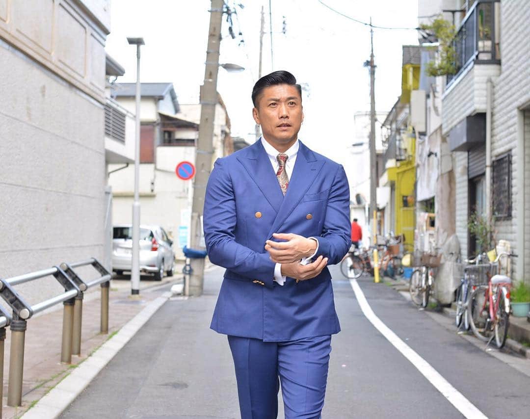 金子賢さんのインスタグラム写真 - (金子賢Instagram)「新元号「令和」 心機一転しっかりスーツで😄 次は名古屋大会です。楽しみにしてしてます。 宜しくお願いします🙂」4月1日 12時41分 - kenken1019