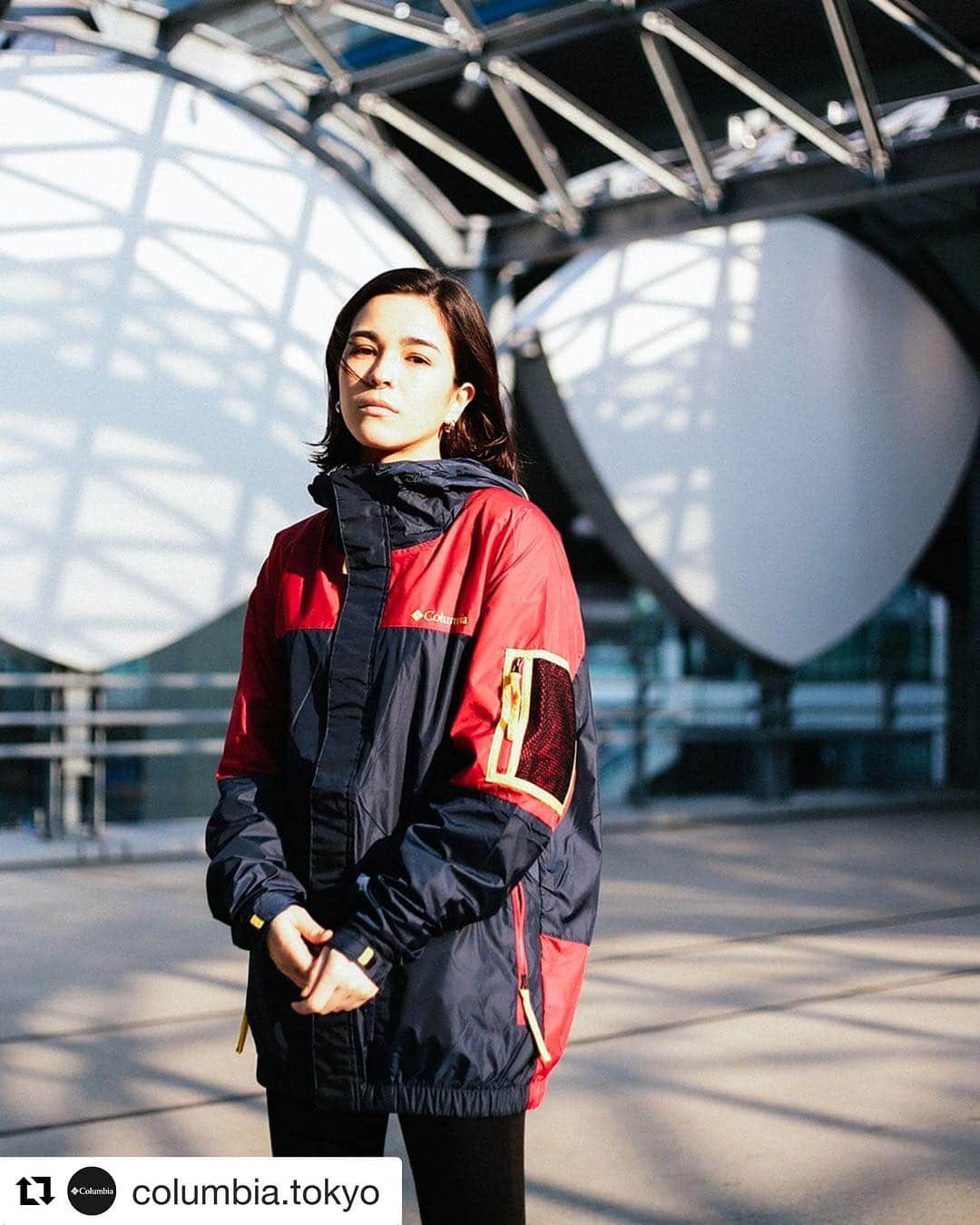 ケルク ハナさんのインスタグラム写真 - (ケルク ハナInstagram)「#Repost @columbia.tokyo with @get_repost ・・・ Columbia 2019 S/S Style Sample "early spring" Model:@hanna6587 Items:Pavlof Road™️ Jacket Photo:@cheesy_tats #columbia#columbiasportswear#columbiatokyo」4月1日 23時30分 - hanna6587