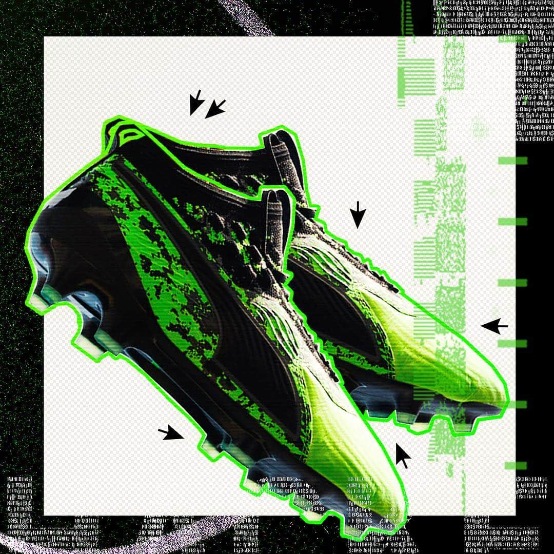 PUMA Footballさんのインスタグラム写真 - (PUMA FootballInstagram)「[dropping]new.boots="HACKED"_newlvls100* ➡️ ⠀⠀⠀⠀⠀⠀⠀⠀⠀⠀⠀⠀ Hacked pack out now. Tap for more」4月1日 16時22分 - pumafootball