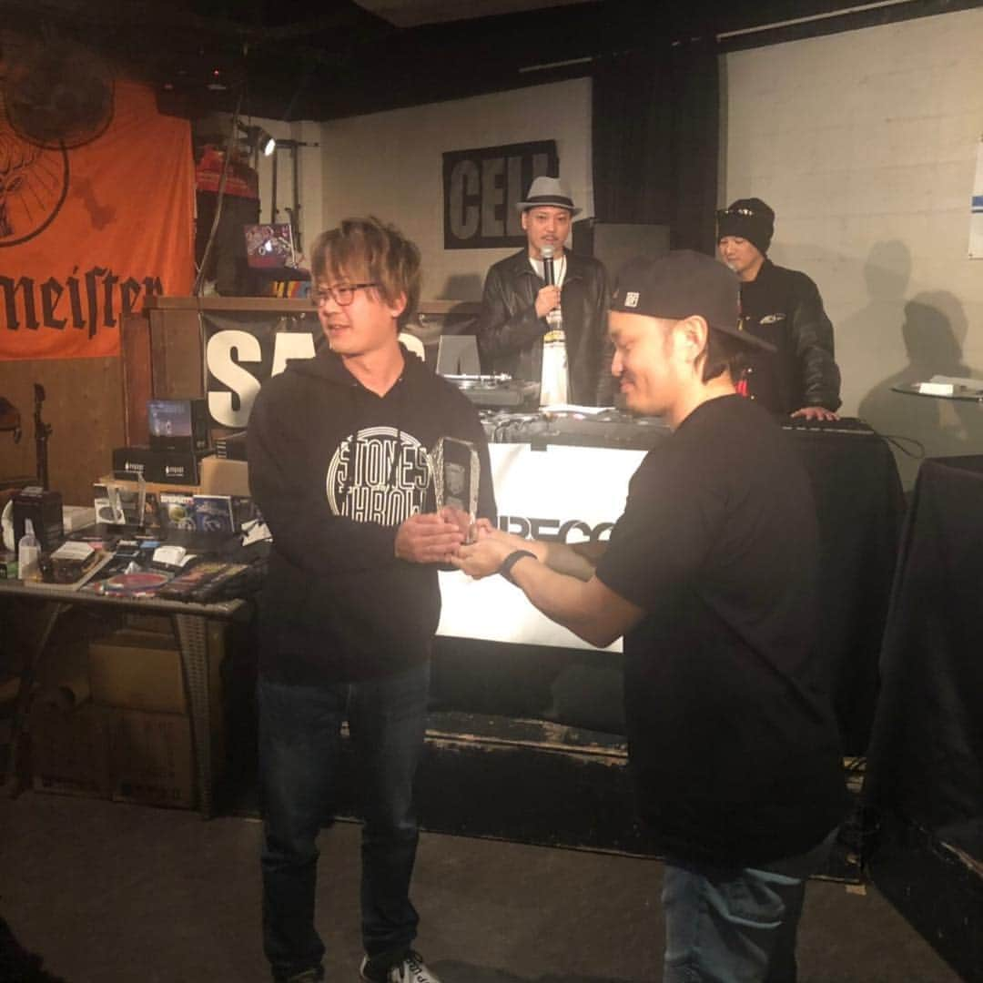 DJ SANCONさんのインスタグラム写真 - (DJ SANCONInstagram)「先週  A look-back on last weeks  自分を指導してくれた先輩がいて 同世代を戦った仲間がいて 時期世代の後輩がいる 最高の空間でした！ . @djshin1200 感謝！  KAMIKAZE DJ BATTLE 2019  ビートマッチ部門優勝 BUCK$ 🏆  ソロ部門優勝 IS-K 🏆  スクラッチ部門 SkYATCH 🏆  皆さんおめでとうございます🎊  SJC OFFICIAL TITLE MATCH  DJ TOYODA-STYLE  @toyodastyle  3度目防衛に 成功！ 殿堂入りおめでとう！ -------------------------------------------------- KAMIKAZE DJ BATTLE 2019  Host GM YOSHI + DJ $HIN  Judges DJ IKU DJ REIKO DJ TOYODA-STYLE DJ SANCON  Live Shocase DJ IKU DJ REIKO . SJC OFFICIAL TITLE MATCH DJ TOYODA-STYLE  主催 Turntable Troopers ENT.  #KAMIKAZEDJBATTLE  #KamikazeDJBattle2019 #KDJB2019 #KDJB #DJ #Turntablist #Scratch #Skratch #Battle #カミカゼDJバトル #スクラッチ #ターンテーブリスト  #djsancon」4月1日 17時27分 - djsancon