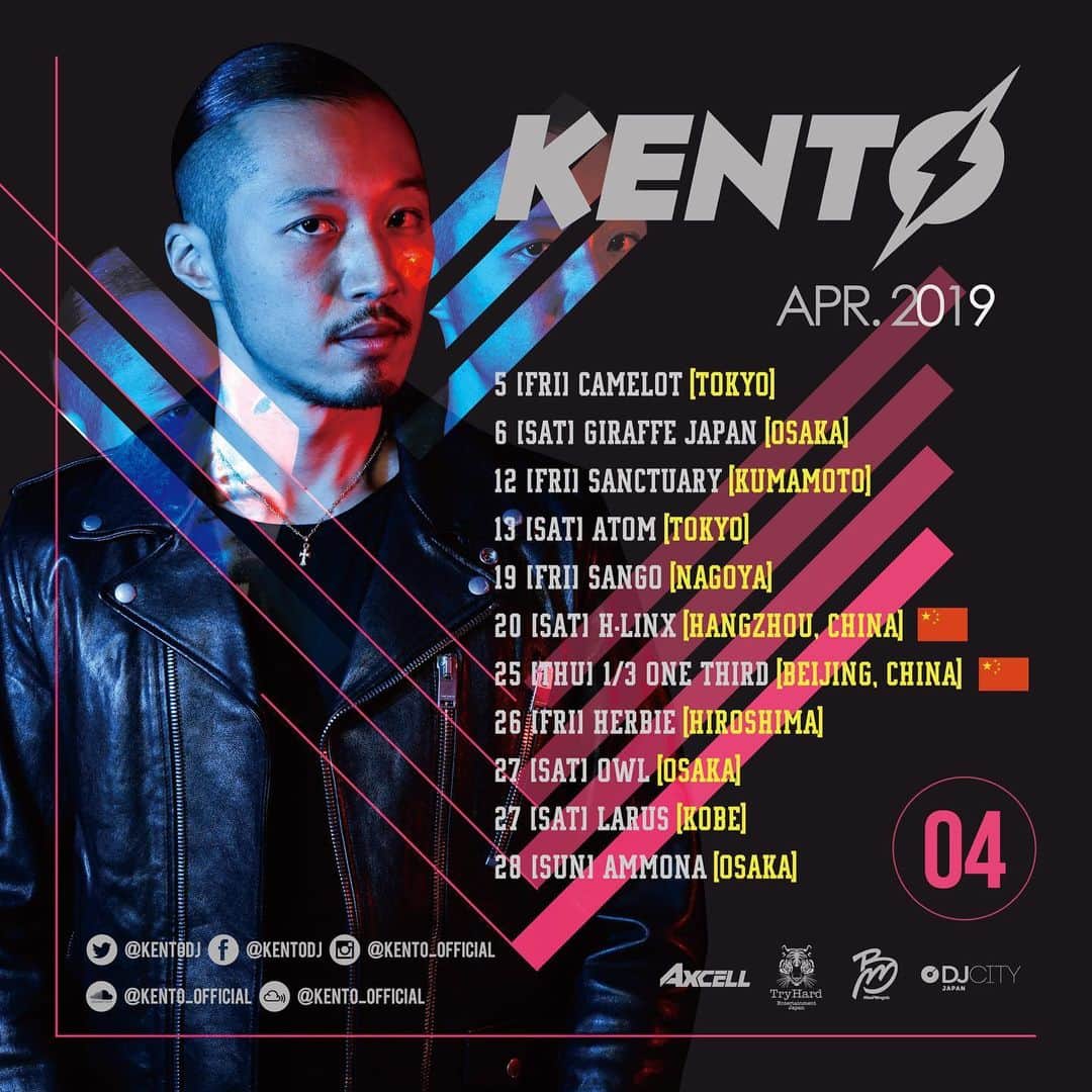 KENTOのインスタグラム