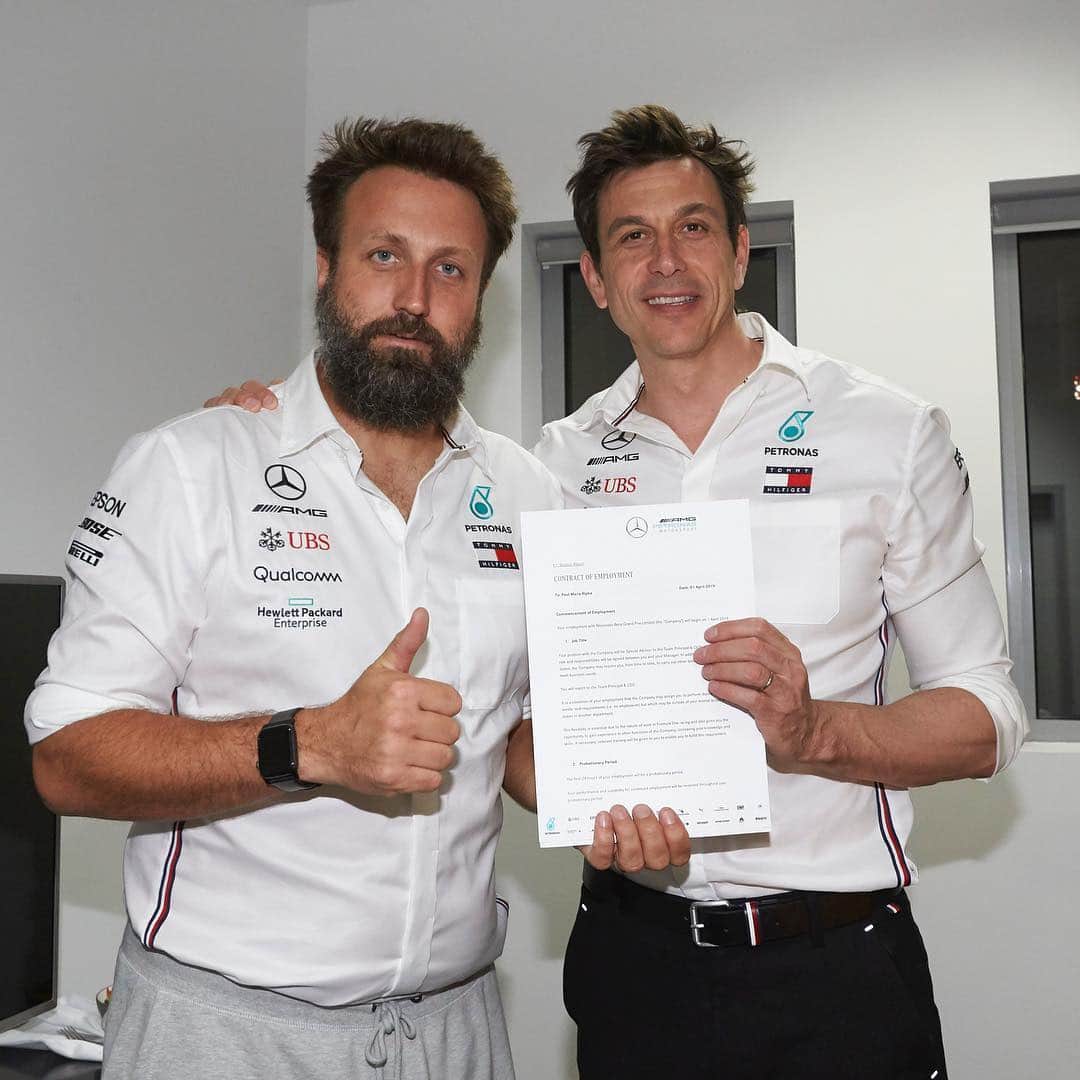 MERCEDES AMG PETRONASさんのインスタグラム写真 - (MERCEDES AMG PETRONASInstagram)「ORGANISATION ANNOUNCEMENT: As part of the team’s long-term plan for continuous performance growth both on and off the track, the team has nominated Paul Ripke (38) as Special Advisor – a newly created position that will report directly to Toto Wolff, Team Principal & CEO. “I live and breathe motorsport, so to be able to contribute to the team in a technical capacity is a huge honour.” - @paulripke • • • #MercedesAMGF1 #F1 #PaulRipke #PETRONASmotorsports #announcement #WelcomePaul」4月1日 18時41分 - mercedesamgf1
