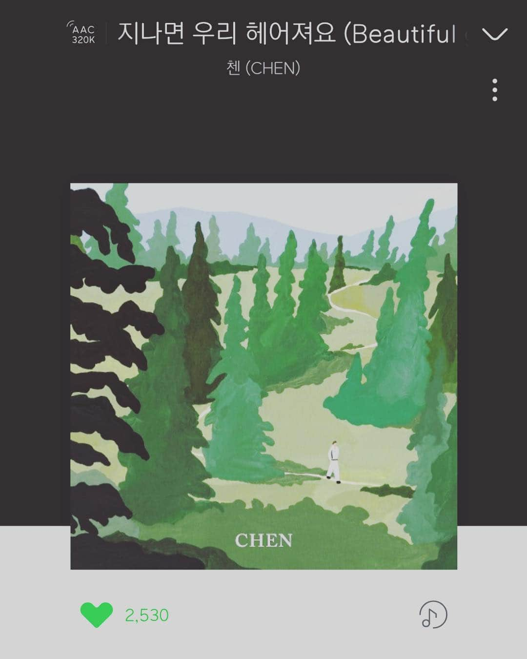 レイ のインスタグラム：「🔥I really like this songㅠㅠ Hope u guys like it^^ CHEN 첸 '사월이 지나면 우리 헤어져요 (Beautiful goodbye)'」