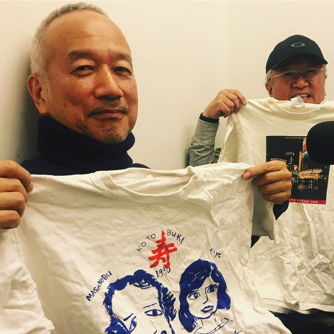 高木完さんのインスタグラム写真 - (高木完Instagram)「#保存してたTシャツを逆プレ #渋谷のラジオ #忌野清志郎 #ジョンライドン」4月1日 18時53分 - kantakagi