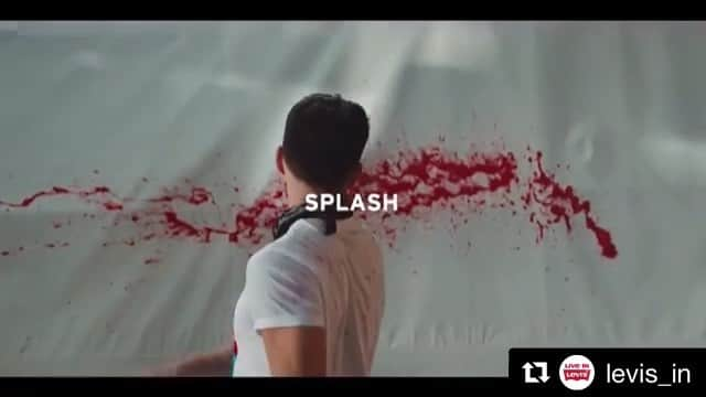 大島アンディのインスタグラム：「Playing the “Artist” for the wall canvas and graffiti in this @Levis TVC❤️ #Repost @levis_in with @get_repost ・・・ For your every move. Introducing Levi’s® Performance Jeans with advanced stretch technology for ultimate comfort and breathable fabrics engineered to stay cool when it’s warm. Get yours at any Levi’s® store and on Levi.in #levis」