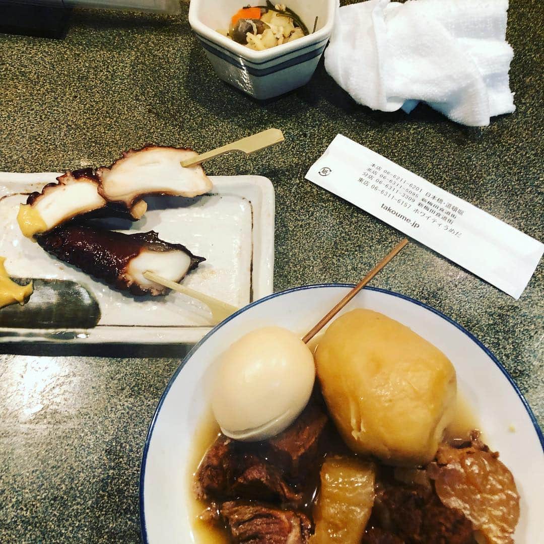 金村義明さんのインスタグラム写真 - (金村義明Instagram)「#寒いから#たこ梅#近鉄時代よく行った道頓堀本店#おばちゃんにさえずりにいちゃんとあだ名つけられたなあ！#やっぱり美味い＃ホット芋焼酎」4月1日 19時05分 - yoshiaki_kanemura