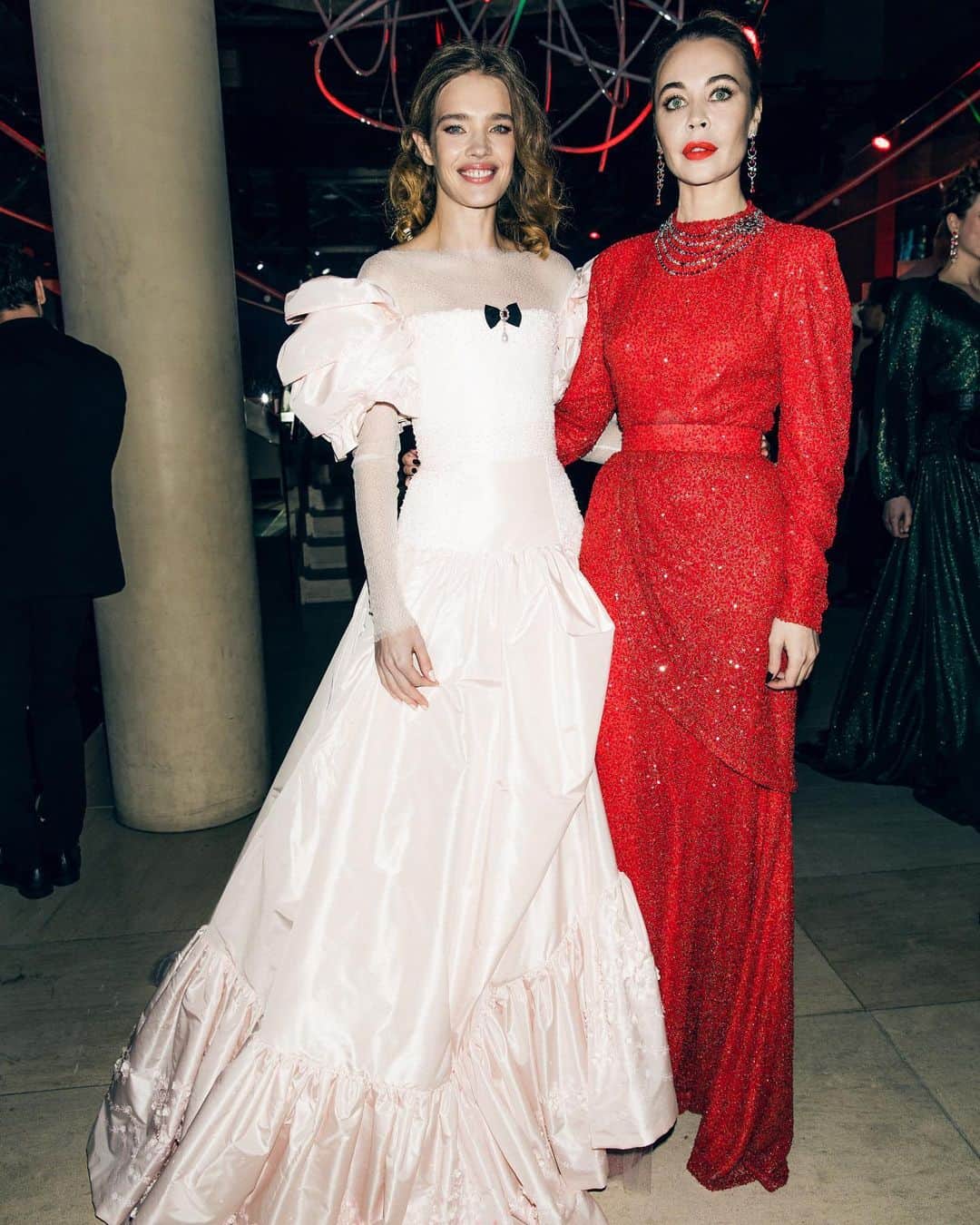 のインスタグラム：「Thank you my dearest friend @natasupernova for making this world a better place and for giving us an opportunity to join you ❤ #LoveBallArabia #nakedheartsfoundation #alshafallah @qatarrussia」