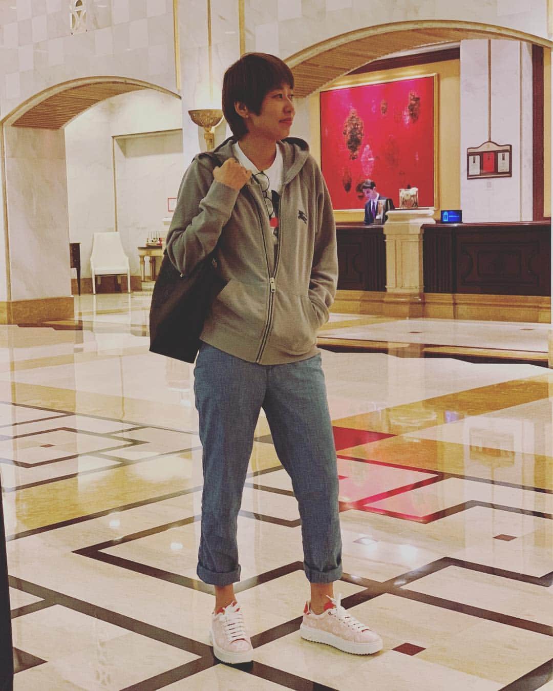 チョン・ジャーチーのインスタグラム：「#happyaprilfoolsday」