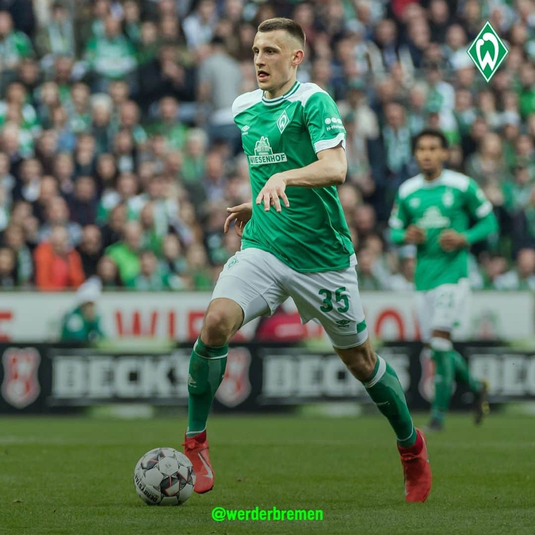 ヴェルダー・ブレーメンさんのインスタグラム写真 - (ヴェルダー・ブレーメンInstagram)「Maxi + ⚽ = ❓  _______ #werder #bremen #svw #Eggestein #Bundesliga #Taktgeber #nordphoto」4月1日 19時56分 - werderbremen