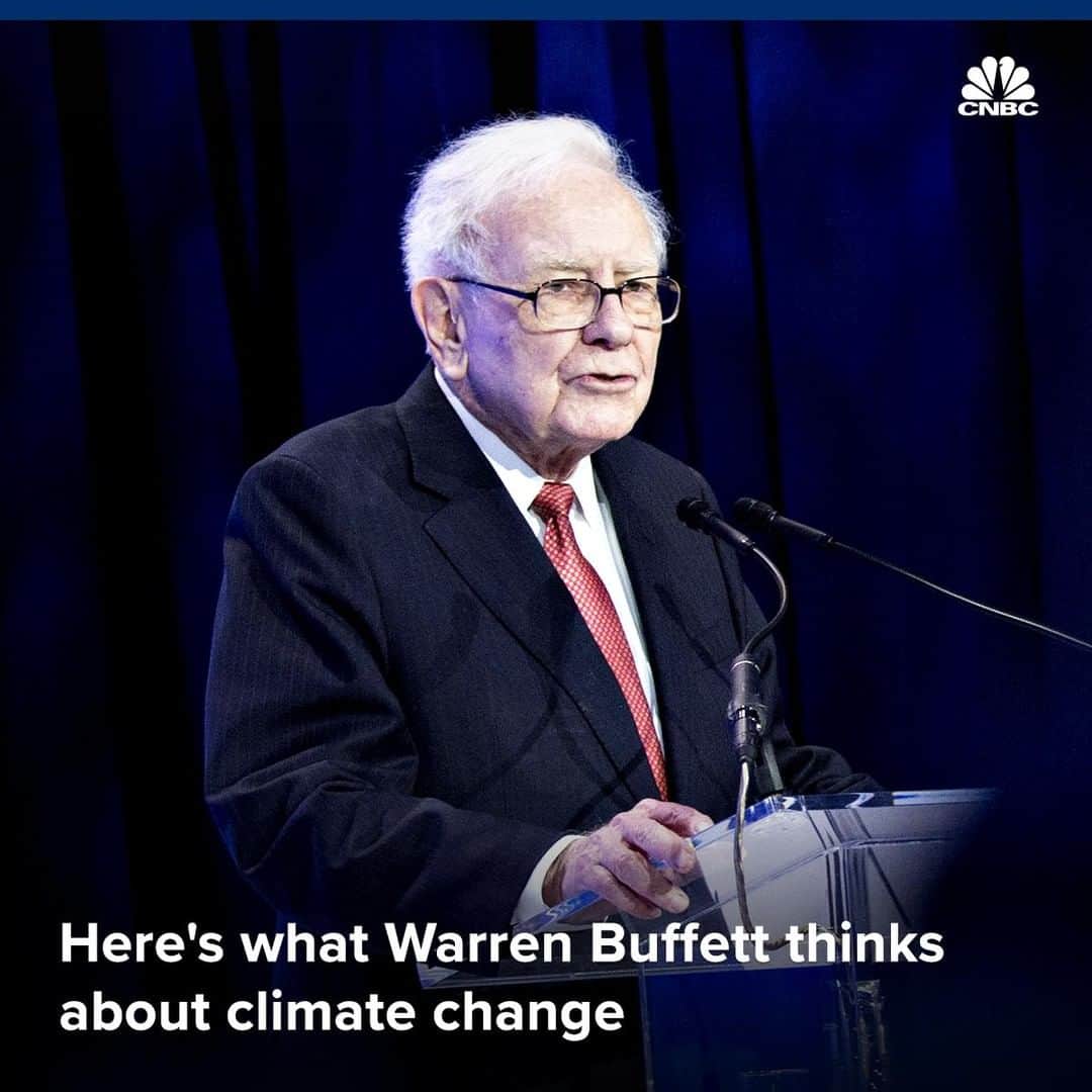 CNBCさんのインスタグラム写真 - (CNBCInstagram)「Warren Buffett has never shied away from making his opinions public.⁣ ⁣ But the Oracle of Omaha has made it clear his personal views have no impact on how he runs Berkshire Hathaway. Climate change is one issue of rising social and investing importance where the legendary investor is making trade-offs.⁣ ⁣ Berkshire owns several companies involved in coal, and its biggest business is insurance, which has seen massive claims related to natural disasters. Buffett says coal won’t disappear anytime soon, and property owners in low-lying areas should be worried.⁣ ⁣ For the rest of Warren Buffett’s 5 key points on climate change, visit the link in bio.⁣ ⁣ *⁣ *⁣ *⁣ *⁣ *⁣ *⁣ *⁣ *⁣ ⁣ #warrenbuffett #buffett #climatechange #globalwarming #investing #markets #businessnews #cnbc⁣ ⁣」4月1日 20時00分 - cnbc