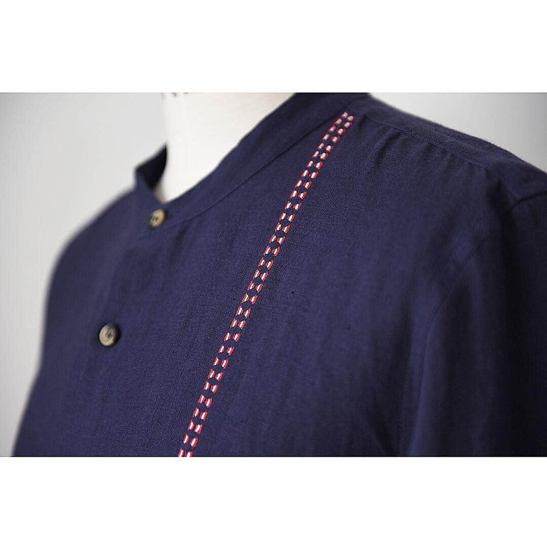 のインスタグラム：「#jupebyjackie STRIPAL IN HENLY linen shirt hand embroidered ¥28,000+tax #19ss #bshop #bshop_official」