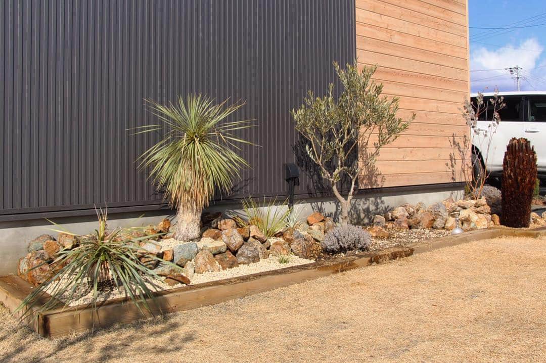 ココチエ建築設計株式会社さんのインスタグラム写真 - (ココチエ建築設計株式会社Instagram)「庭ができたよ！ってオーナーさんから連絡がきました。冬に土を作って暖かくなり植栽をして、石をセット。美しい自作のドライガーデンが出来ました。  設計士とつくる高性能デザイン住宅 ココチエ一級建築士事務所 http://cocochie.com/ ----------------------------------------- more　pictures ☞　@cocochie_style ----------------------------------------- ＃お気に入り #ココチエ建築設計 #ココチエ #インテリア #安曇野 #一級建築士 #家族 #松本市 #ドライフラワー #信州 #暮らし #デザイン #ガーデン #週末 #カフェ #住むを楽しむ #手作り #シンプル」4月1日 21時30分 - cocochie_style