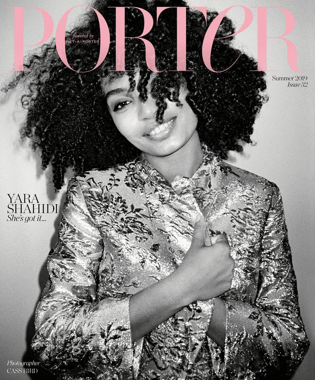 PORTER magazineさんのインスタグラム写真 - (PORTER magazineInstagram)「Here's your first look at the subscriber's cover of PORTER's Summer issue. Our first-ever teen cover star @YaraShahidi poses in high-shine pieces as she’s photographed by @CassBlackBird with styling by @ElissaSantisi. Inside the issue, the actress, producer and activist talks about growing up with multiple identities, being raised by parents who encouraged her that she could do anything, and her love of high tops and Oxfords. Find the unmissable interview and shoot on global newsstands Friday, 5 April. Editor-in-Chief: @thesarahbailey1 Photographer: @cassblackbird Fashion Editor: @elissasantisi Yara wears blazer by @michaelkors」4月1日 21時59分 - portermagazine